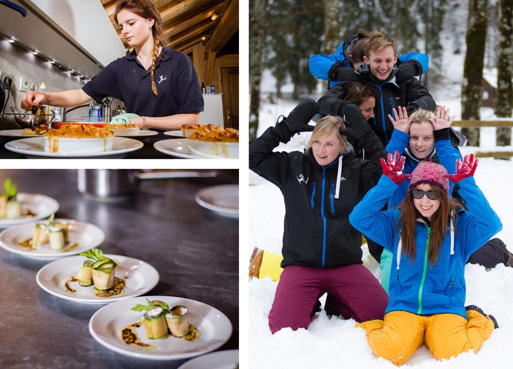 Scroll down to see our Chalet Team, Childcare and Resort Management positions!